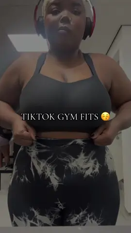 CUTE GYM FITS FOR MOTIVATION LOL💁🏾‍♀️ #fyp #plussizeedition #curvyfashion #gymmotivation #healthyliving #tiktokmademebuyit 