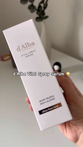 your new skincare 🤩🫶🏻🎀 #foryou #aesthetic #haul #girl #shoppinghaul #girlythings #vitalsprayserum #dalba #dAlba #shopping #skincare 