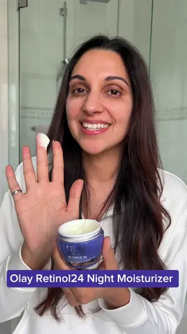 The hype on retinol is real and I got my hands on a game changer. @Olay Skin Care Retinol 24 Night Moisturizer lives up to hype thanks to derm-recommended ingredients like retinoid complex, vitamin B4 and peptides helping me tackle issues like hyperpigmentation, fine lines, wrinkles and uneven skin tone.  I'm left with radiant, smooth, and hydrated skin. I'm so happy that this product let's me enjoy all the benefits retinol. Have you tried Olay Retinol24 Night Moisturizer?