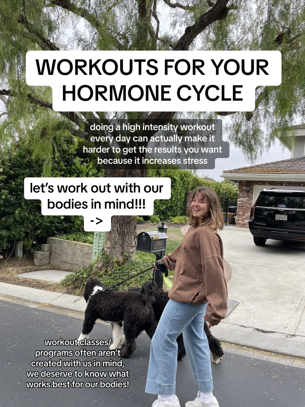 honestly any excuse to take a long walk ill eat up #cyclesyncing #howtocyclesync #cyclesyncingworkout #cyclesyncingworkoutroutine #pms #periodtips #girlhood