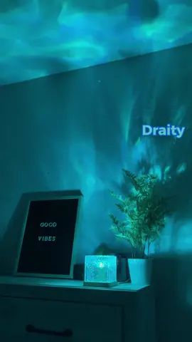 🧊 Bring the magic of the sea indoors. Our wave projector creates a mythical, cozy atmosphere that's just mesmerizing. Link in bio Transform your room with wave tesseract lamp #relax #relaxing #wavelamp #wave #ocean #calm #chill #draity #draity68 