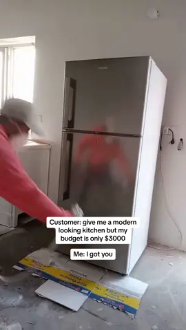 How to get a modern lookong kitchen with a low budget. Looks timeless 👌🏻 (🎥: IG/kazemmusa30)