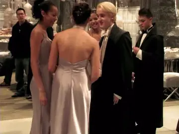 Yule Ball behind the scenes😍#harrypotter #harrypotter4 #hp #hogwarts #yuleball #fypシ #fy #capcut 