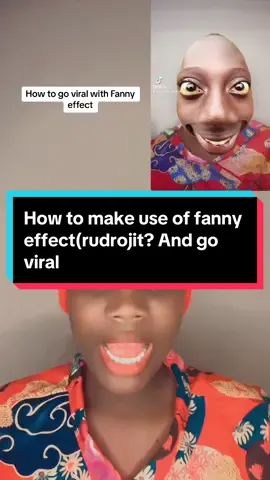 How to go viral with fanny effect #tiktoktutorials #tiktoktips #creatortips #tiktokbeginners #newtiktokers #newontiktokers #coachqueenzoe #flourishoduma 