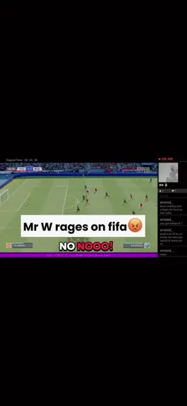 whack ass game. Follow for more #fyp #footballtiktok #funny #fifa22 #rage #streamer #clips #mrw_004 