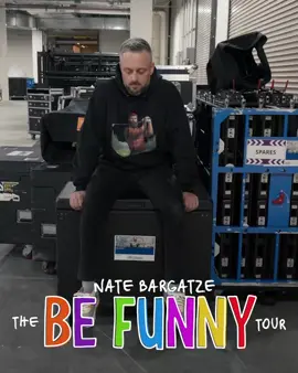 This tour just keeps getting better and better. #befunnytour #natebargatze 