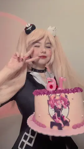happy birthday to me#birthday#junko#cosplay#danganronpa 
