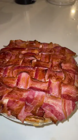 I made a bacon pie🗣️🗣️