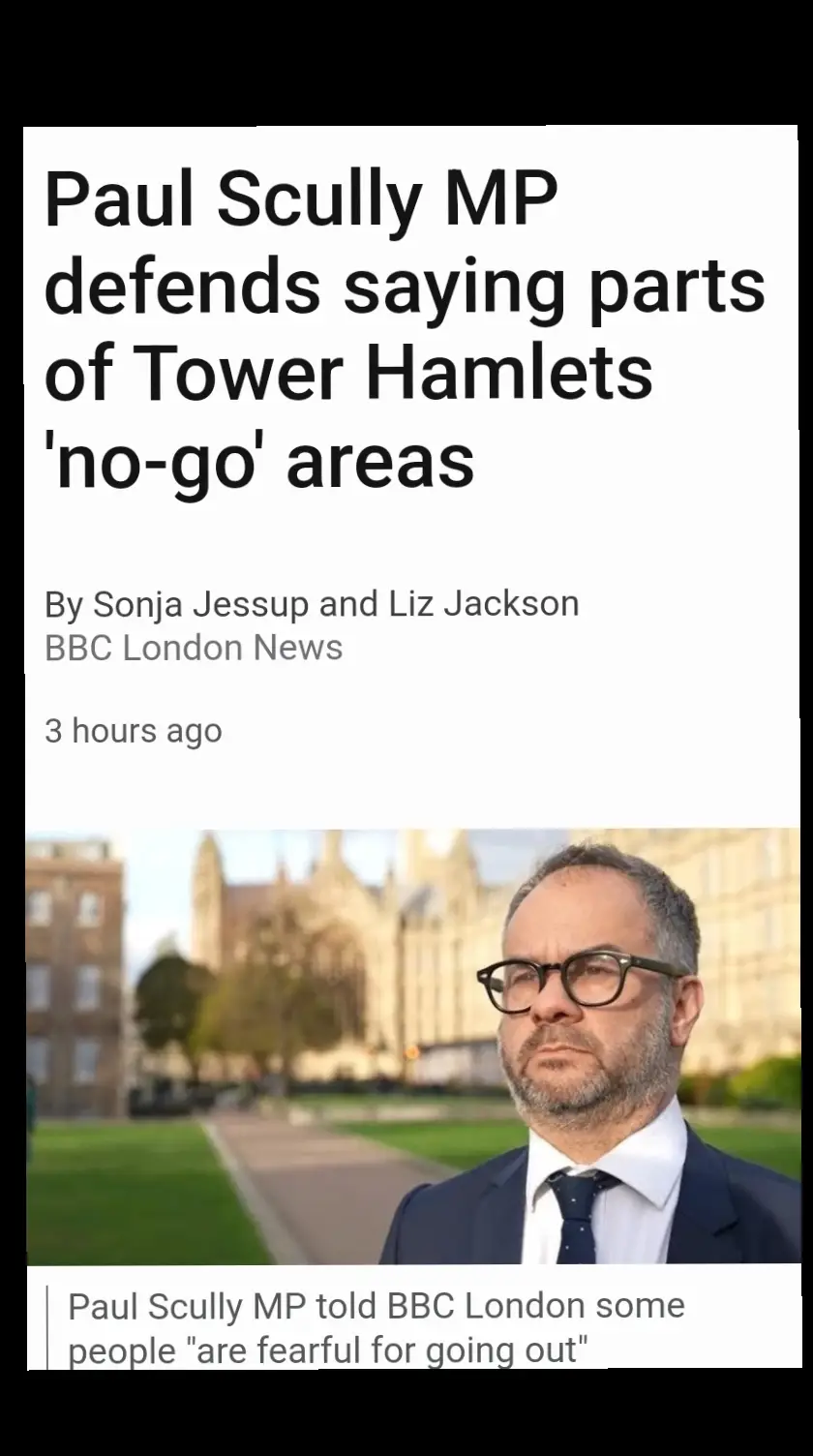 A London MP and former mayoral candidate has defended his comments after suggesting there are 