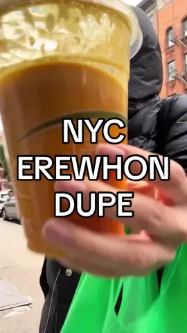NYC Erewhon dupe #groceryhaul #wellness #health #nyc #organic 