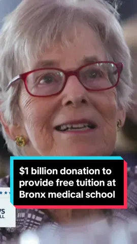 All future #students at New York City’s Albert Einstein College of Medicine in The #Bronx will receive free #tuition thanks to a historic #donation of $1 billion from Dr. Ruth L. Gottesman, a retired professor and board member. #news #goodnews #freetuition #college #medicalschool #nyc #debt #studentloans #newyork #moneytok #education  
