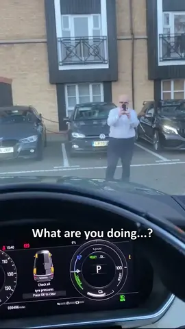 He wanted his car space back! #fyp  #foryou  #viral