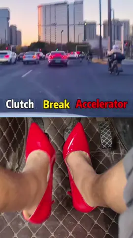 Pay attention to the correct braking method, otherwise danger may occur!#tiktok #howto #cartok #automotive #foryoupage #knowledge 