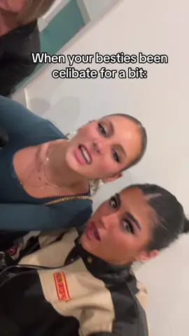 She indeed has some pressure built up 🥱#fyp #bff #celibate #college 