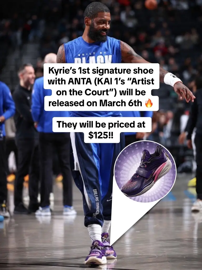 #kyrie #kyrieirving #NBA #sneakers #sneakerhead #anta #nike #tiktoknba #shoe #bball #mavs 