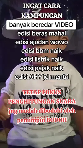 TETAP FOKUS PADA Penghitungan SUARA . #pemilujurdil  #pemilucurang 
