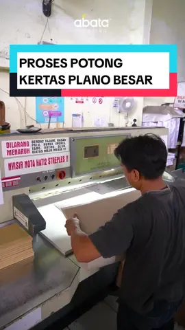 Kertas Segede Gaban Cuman Ada Di Abata Printing 😱😱 . #abataprinting #sahabatbertumbuh #awalibersama #kertasplano #plano #cetakplano #offset #kertasjumbo #percetakanterlengkap #percetakanpurwokerto #percetakanpurbalingga #percetakancilacap #percetakanbumiayu #rajapercetakan #fyp 