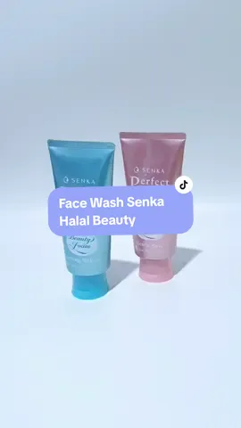 SENKA HALAL BEAUTY Face Wash Series,  sentuhan kecantikan yang halal dan menyegarkan.  Cocok untuk semua jenis kulit. 💖🍃 #nihonmart #senka #facewash #fyp 