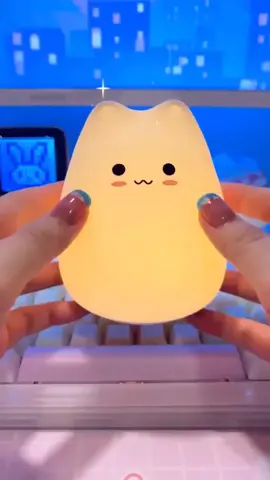 Cute Cat silicone Lamp 😻🙀 #catlover #catlovers #fypシ 