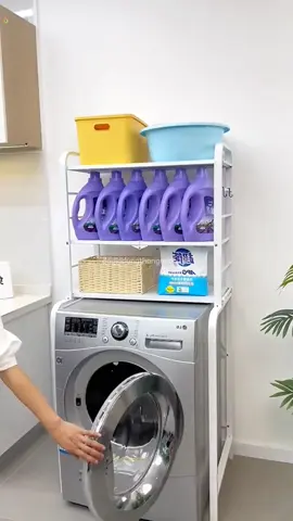 Kệ máy giặt thông minh, thích hợp lồng ngang lẫn đứng #tienich #dogiadung #giadungtienich #giadungthongminh #dogiadungthongminh288 