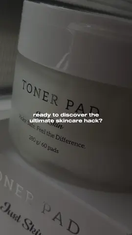 Revitalize your skin effortlessly with Just Skin toner pads, for a fresh and radiant complexion in seconds! 🤍 #justskin #justskintonerpad #tonerpad #justskinph #toner #skincare #clearskin #healthyskin #skincareroutine #justskintoner 