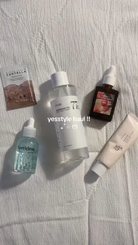 — ⋆𐙚₊˚⊹♡ yesstyle haul !! u can use my code Z9S8ZZ for some $$ off ⭐️ the anua toner is my forever fav  #haul #skincare #skincareroutine #yesstylereview #yesstylehaul #yesstylecode #yesstyle #korea #viral #foryou #koreanskincare #anua #torriden #beautyofjoseon 