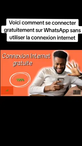 comment se connecter gratuitement sur WhatsApp sans utiliser la connexion internet #connexion_gratuite #connexion_internet #whatsapp_gratuit #Tech 