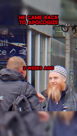 The results of being patient in Dawah, may Allah guide him #muslim #dawah #islam 