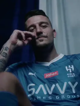 الشنب سافيتش #الهلال_السعودي #سافيتش💙 