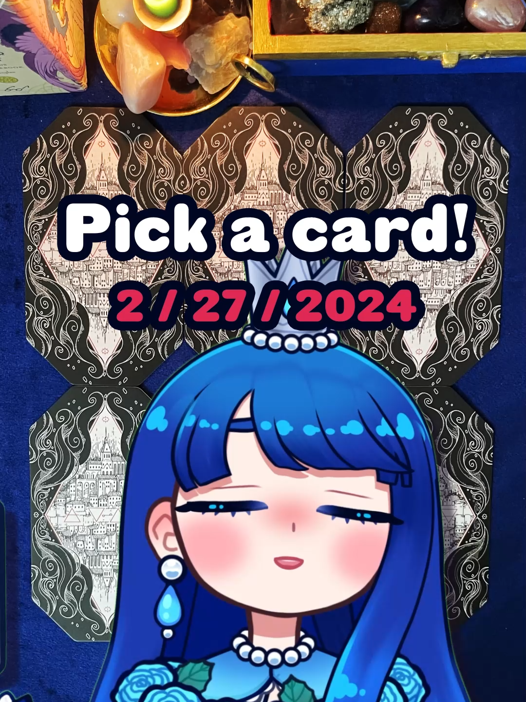 Pick a card, 1-6! ヾ(•ω•`)o💙🃏⭐2/27/2024 (Deck: The Citadel Oracle by Fez Inkwright) #vtuber #pickacard #tarot #tarotreading #fyp