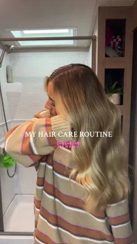 my hair care routine! 💞💞 all products are linked in my amazon storefront 🔗 #hairwashday #haircareroutine #HairCareTips #haircare #hairtok #hair 