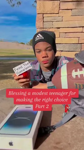 Blessing a modest teenager for making the right choice #surprisegift #children #viral #usa #foryou #flypシ 
