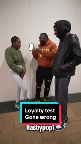 Couples switch phones Loyalty test gone wrong #trending #viral #explore #reels #timessquare #viralreels 