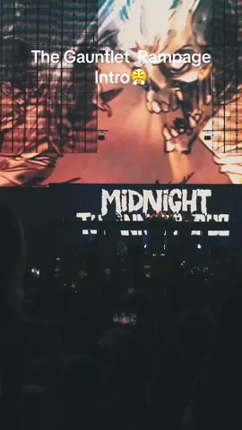 The Gauntlet consumed the entirety of Rampage this past weekend - what a legendary experience #midnighttyrannosaurus #dubstep #rampagebelgium #thegauntlet 