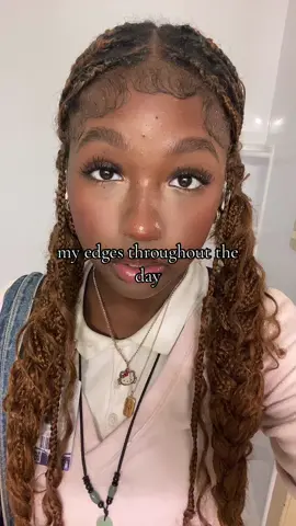 Okay it did get white a bit im not sure and it also lowkey crusted i think because my edges had leftover gel from another edge gel and it made it turn white other than that it works well #fyp #edges