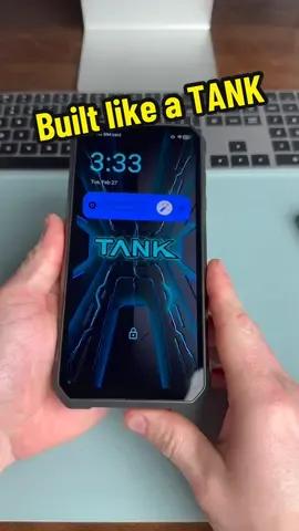 A smart ohone built like a tank @Unihertz #tank 