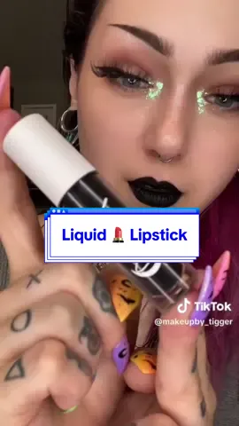 The talented @makeupby_tigger (ugc credit) trying out our liquid lipstick. This shade is called “Infinite” and is a MUST TRY. #fyp #fypage #blacklipstick #makeup #getconnected #indiebrandsyouneedtotry #makeupartist #connectedboutique 