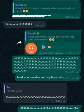 Demoniossss JAJA pasen más audios así #audiosparawhatsapp #audiosdetiktok #viral #demoniosjaja #fyp #audiosvirales 