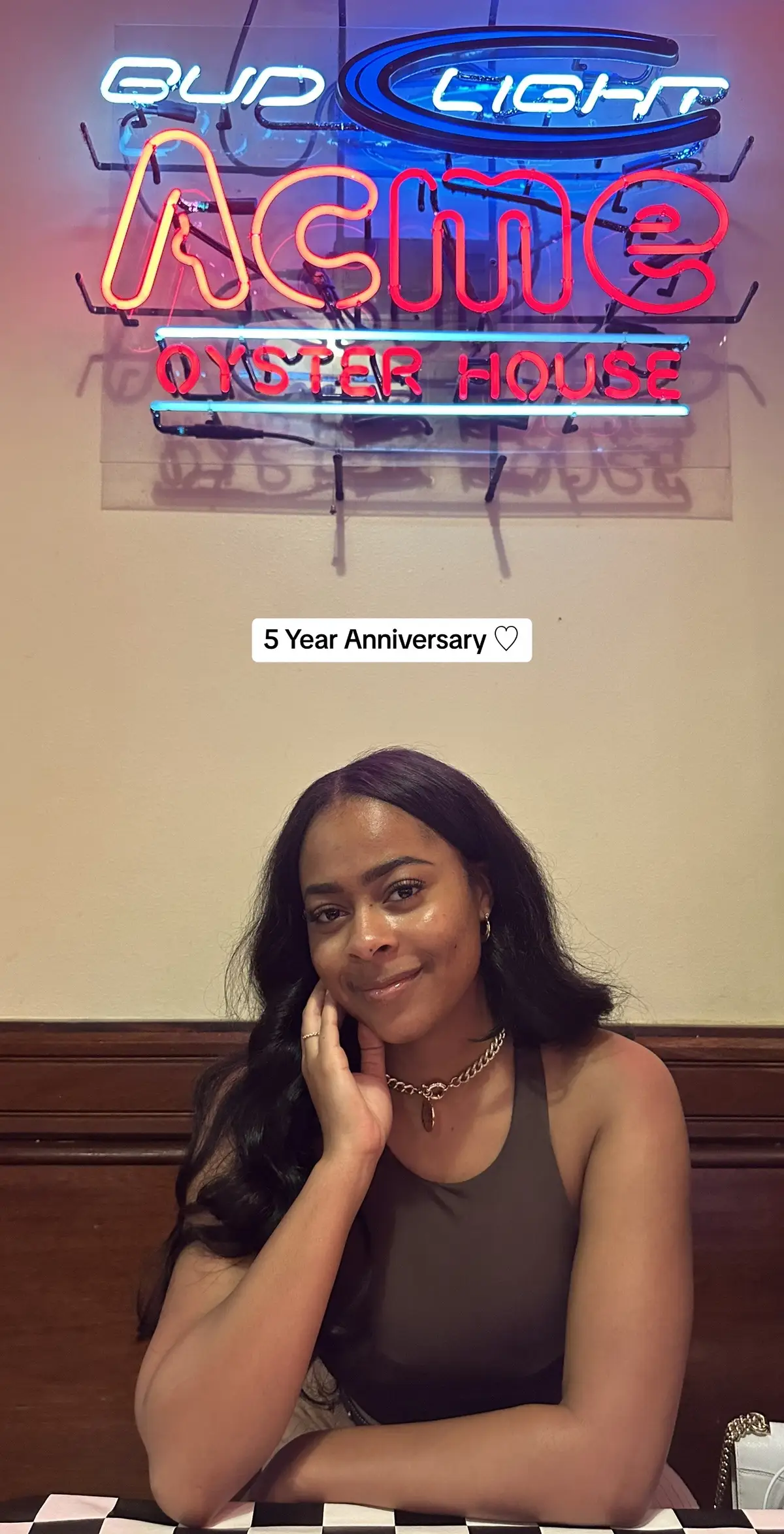 Glad I don’t color my eyebrows that thick anymore 🥴 #thenandnow #anniversarymonth #5yearanniversary 