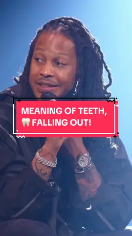 Meaning of teeth, 🦷 falling out in dreams. Full teaching on my youtube page. #dreams #interpretation #prophecy #prophet #prophetlovyelias #youtube #fyp 