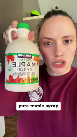 How did I not know that you should refridgerate maple syrup?#kitchenstaple #PSA #maplesyrup #randomrealization