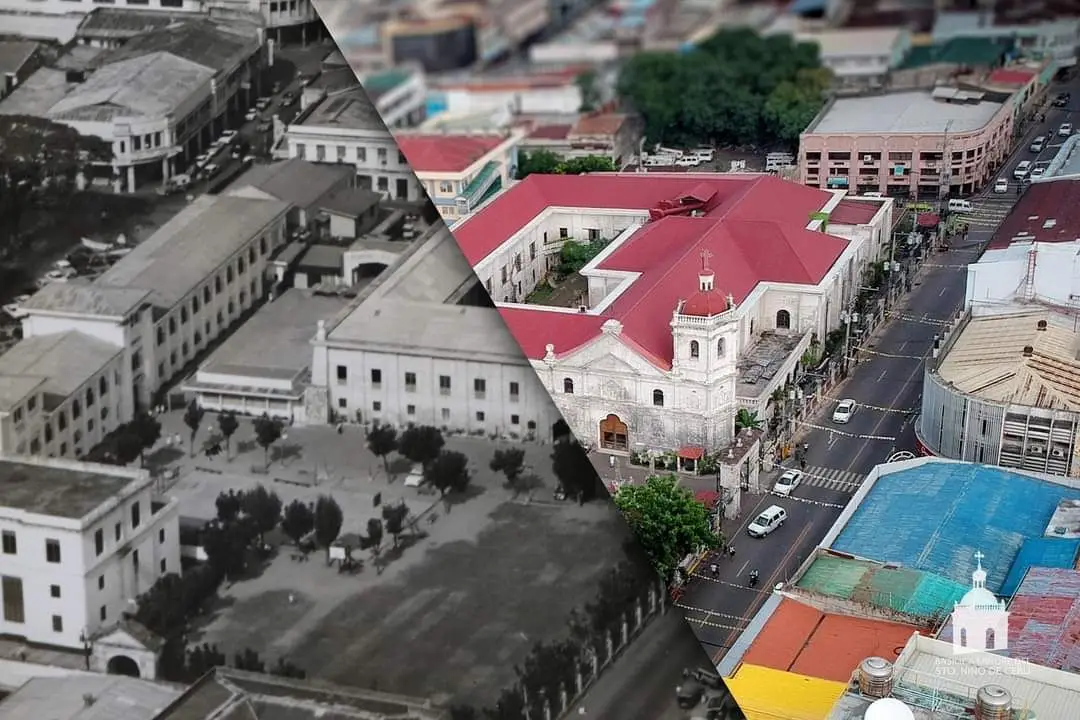 BASILICA IN THE PAST AND PRESENT The Basilica Minore del Sto. Niño de Cebu shares then-and-now photos of the different areas in the Basilica in Cebu City in commemoration of its 59th anniversary since its dedication on February 28, 1965. “His Eminence Julio Cardinal Rosales, D.D., then Archbishop of Cebu, solemnly consecrated and blessed the Church and Altar of the erstwhile called San Agustin Church,” the Basilica says in a Facebook post today. “In April of the same year, Pope Saint Paul VI through a Papal legate, Ildebrando Cardinal Antoniutti, elevated the Church as a 'Basilica Minore.' Since 1565, the Basilica has been under the care of the Augustinian friars,” it adds. Courtesy of Basilica Minore del Sto. Niño de Cebu #cebu #catholic #fypシ゚viral