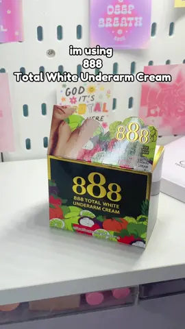 finally no more dark underarms na! Thanks to my savior 888 total white underarm cream 🥹🫶🏻 #888totalwhiteunderarmcream #888underarmwhiteningcream #888totalwhite 