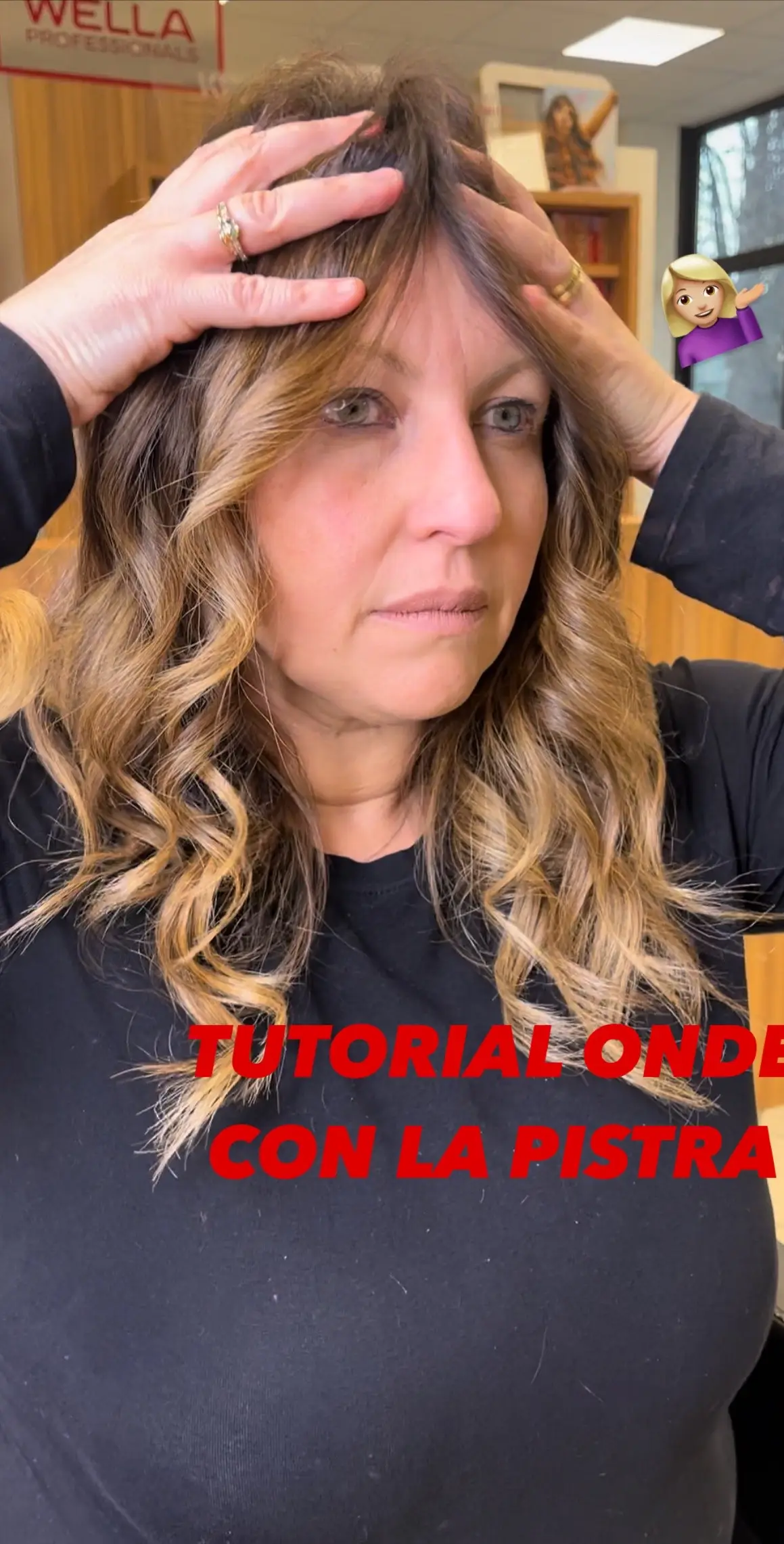 Tutorial onde con la piastra!! 💁🏼‍♀️💆🏻‍♀️❤️