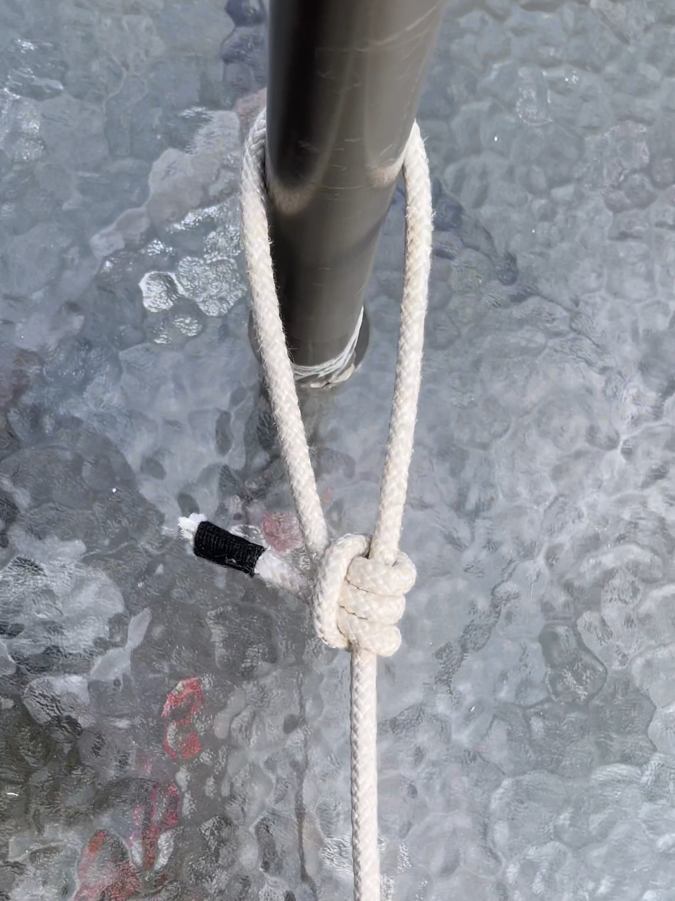 Best Knot for Camping - Taut Line Hitch - Easily Adjust Tension #knots #knot #rope #ropes #ropework #camping #tautline #lifeskills #lifehacks #howtotieaknot #knottying #knotting