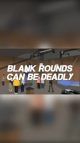 YES, Blank rounds can be deadly