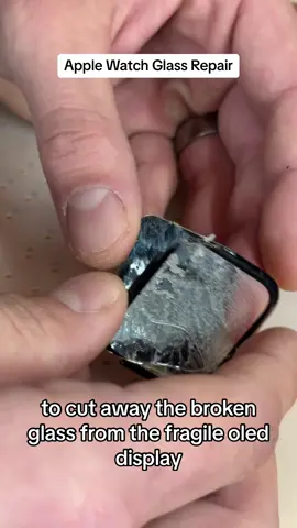 Apple watch SE Glass only repair  #phonerepair #apple #iDoctor #fixstuff #fixtok 