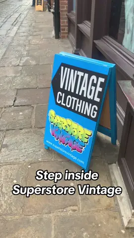 Step inside our #VintageShop open 7 days a week with fresh #VintageClothing out daily. Located in the centre of #Canterbury we have #unisexvintage for all! Shop address - 9 Butchery Lane, CT1 2JR. 