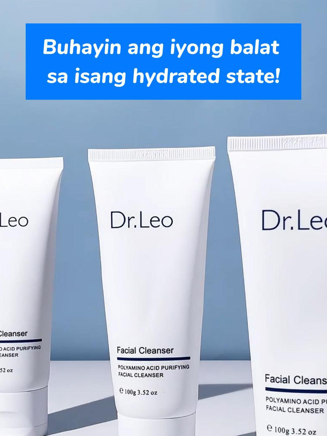 Nagpapagaling at nagpapagaan ng pagod at tensyon mula sa araw #Dr.Leo #drleo #drleoPH #Skincare #HealthySkin #cleanserskincare   #cleanser