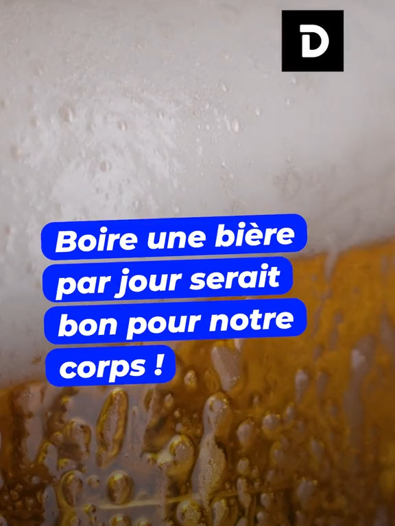 Boire une bière par jour serait bon pour notre corps ! #boisson #sante #corps